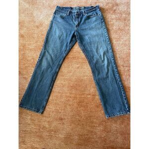 Magellan Men’s Blue Jeans  Size 34 ( 36x34) Regular Denim Straight